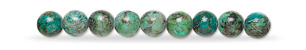 African turquoise beads